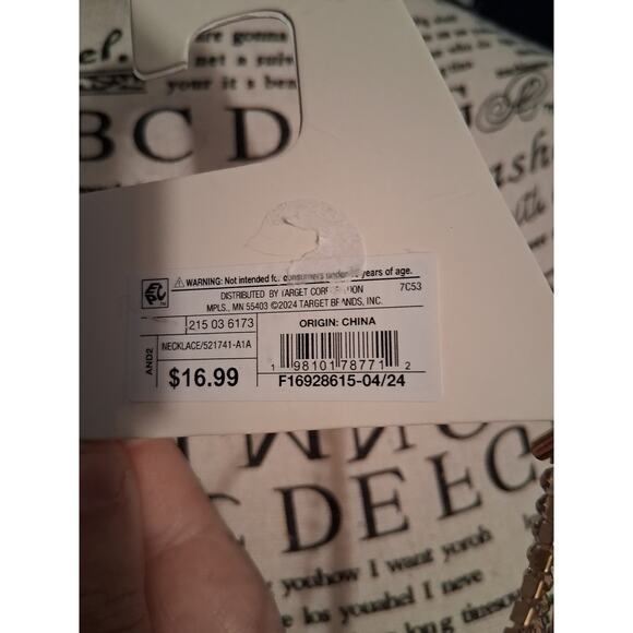 A New Day Necklace Set 4 Pieces New With Tags Gold - Picture 4 of 4